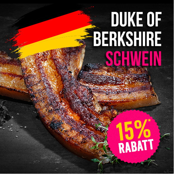 Duke of Berkshire Schwein - 15% Rabatt
