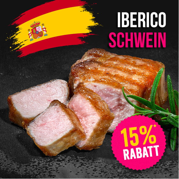Iberico Schwein - 15% Rabatt