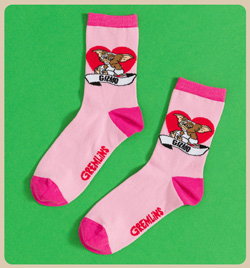 18% off - Gremlins Cute Gizmo Heart Socks