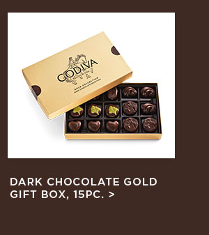 Dark Chocolate Gold Gift Box, 15pc.