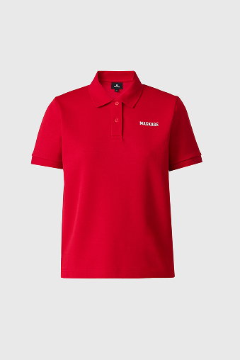 PABLO-CR Flat Knit Rib Collar Polo