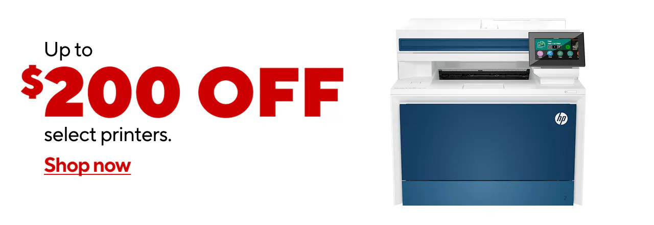 Up to $200 off select printers