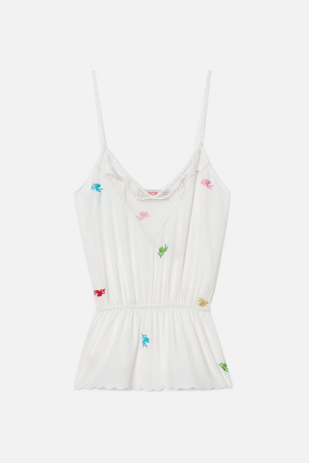 Cupid Embroidered Top