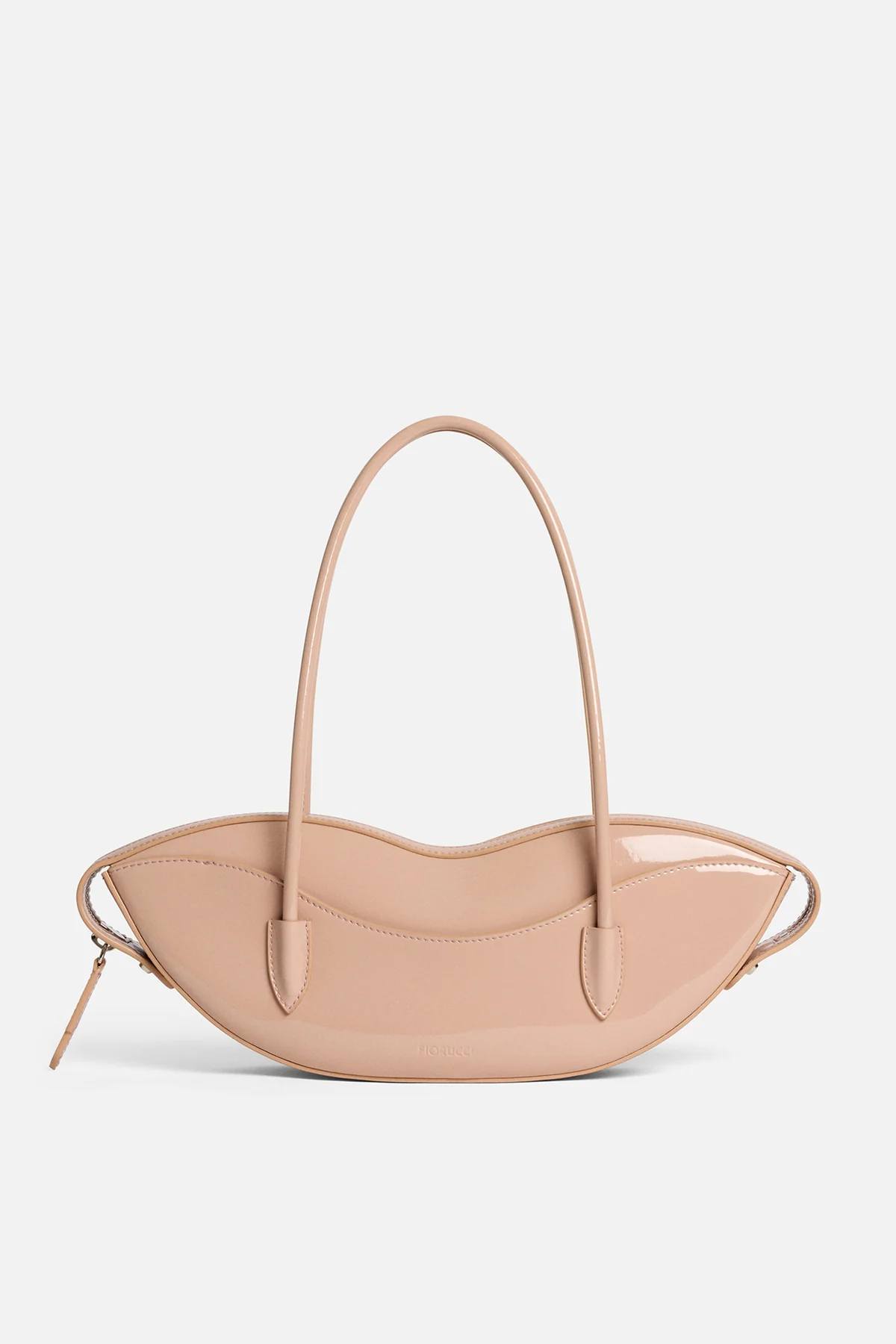 Lips Bag In Nude