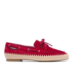Elodie Red Loafers