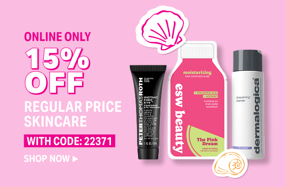 SHOP 15% OFF SKINCARE WITH CODE 22371