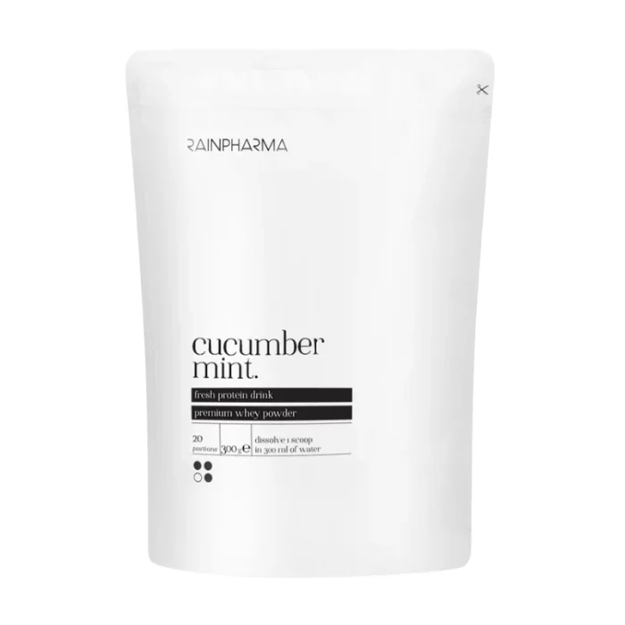 Image of RainPharma Fresh Protein Drink Cucumber Mint Pouch - 300g