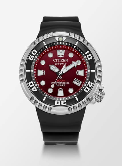Promaster Dive E365 Red Dial BENEBiOL™ PU Strap BN1024-01Z
