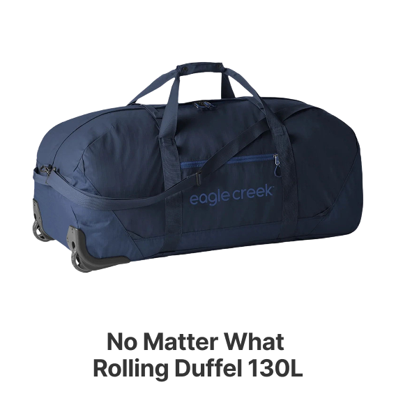 No Matter What Rolling Duffel