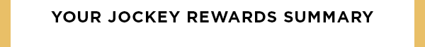 your jockey rewards summary