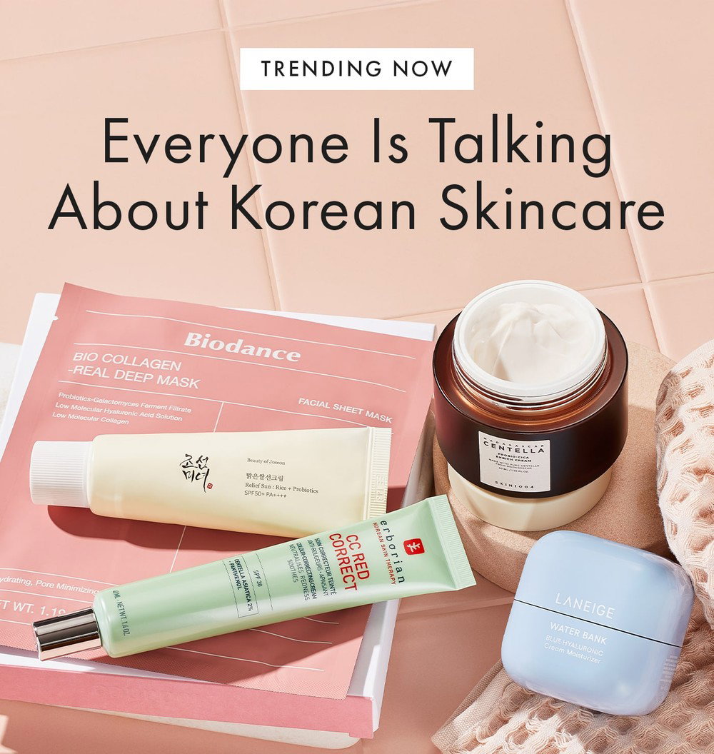 Everyone is talking about Korean skincare