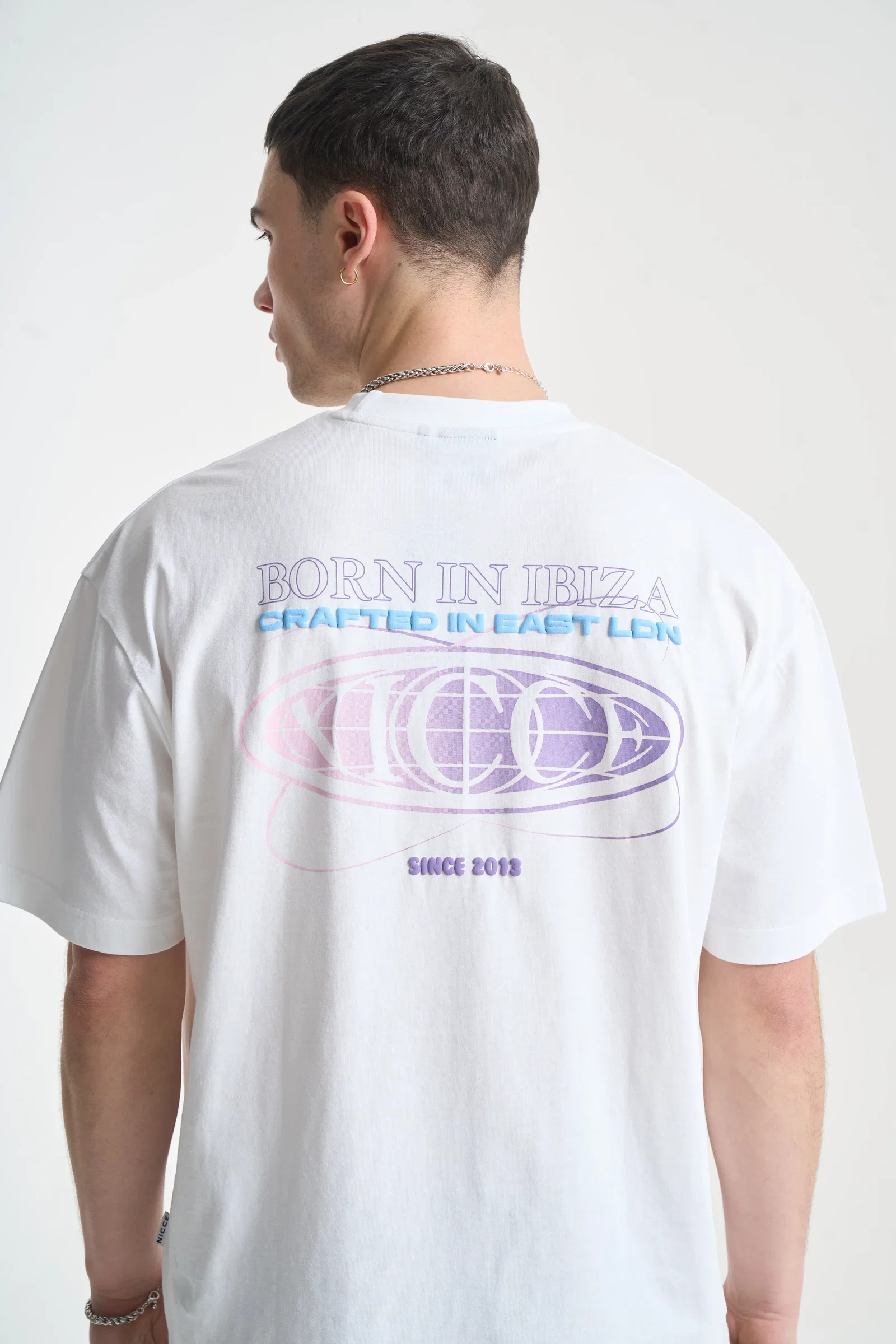 Image of NICCE Mens Lita T-Shirt | White