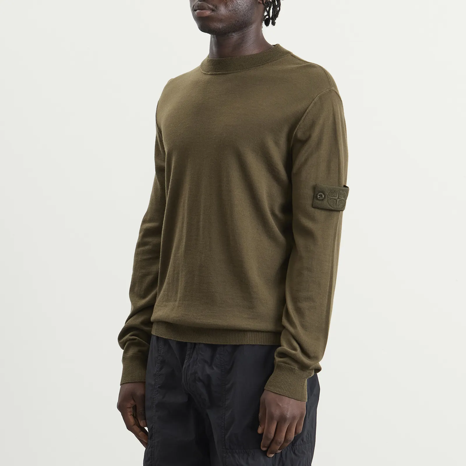 Stone Island Ghost Light Pure Wool Jumper