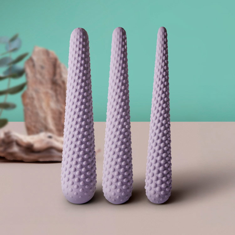 Unite 3 Piece Sensory & Textured Silicone Dilator Set