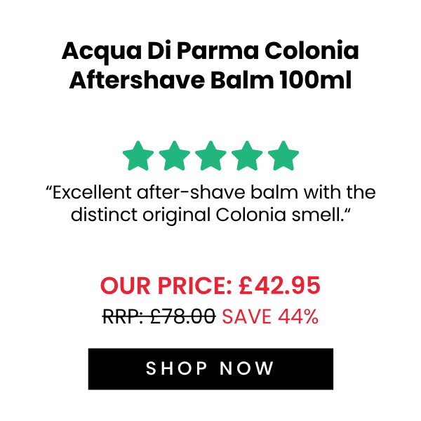 “Excellent after-shave balm with the distinct original Colonia smell.“