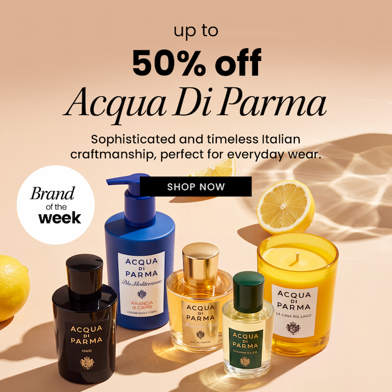 Up to 50% Off Acqua Di Parma | Brand Of the Week