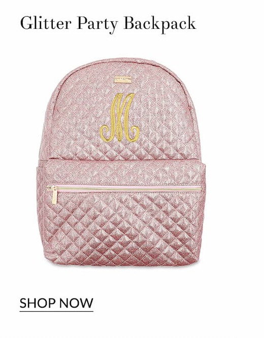 Glitter party backpack