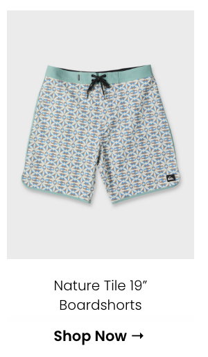 Nature Tile 19" Boardshorts