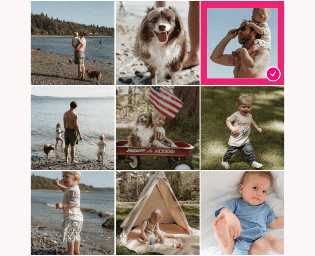 [MIXTILES] Turn this month’s memories into beautiful wall art in minutes. | ORDER NOW