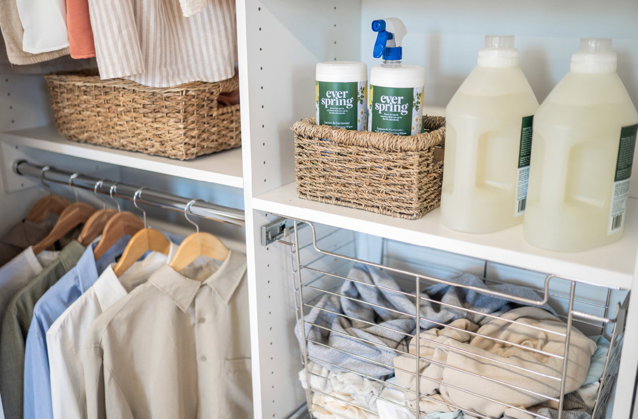 EasyClosets Reach-In Laundry