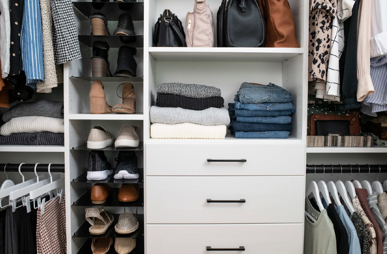 EasyClosets Reach-In Closet 