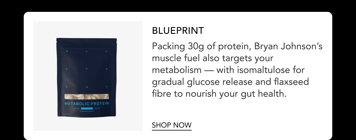 Blueprint Metabolic Protein - 30g protein with isomaltulose and flaxseed
