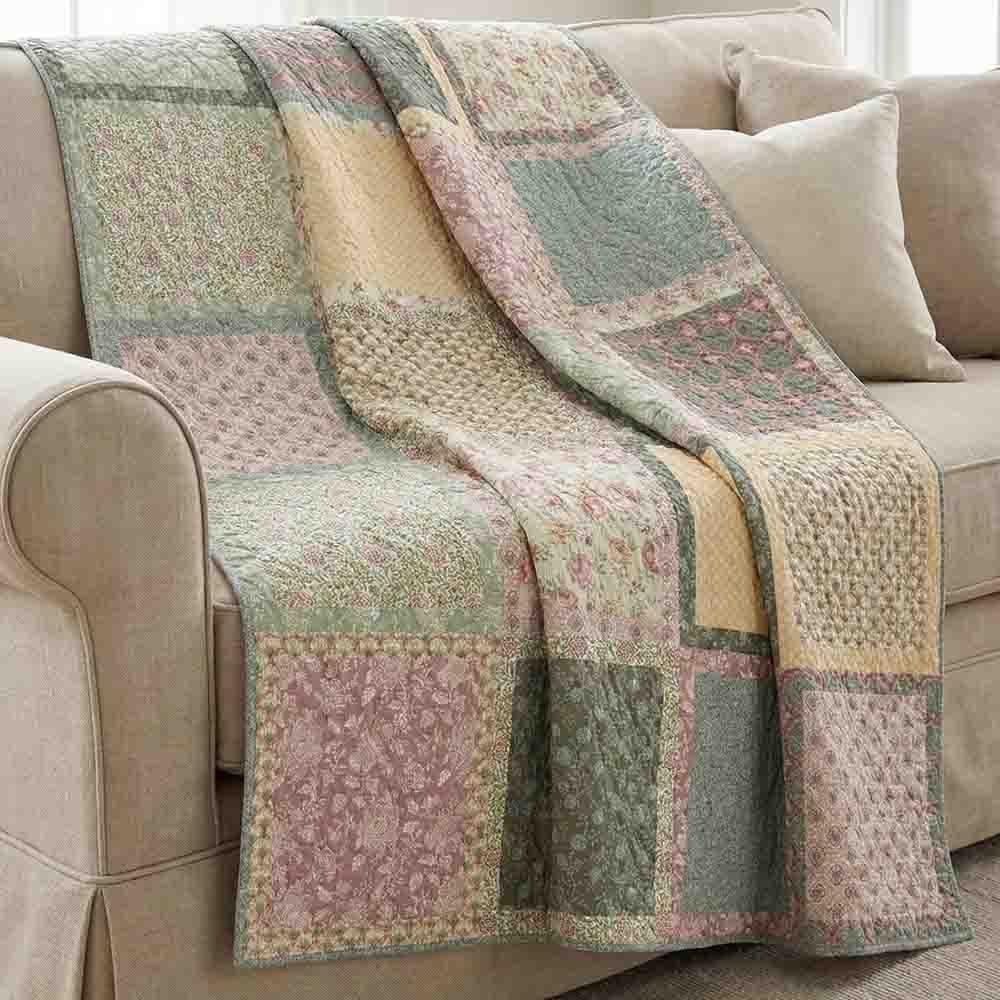 Image of Be Squared Quilt - French Farmhouse by Lillian August - Keepsake Quick Kit