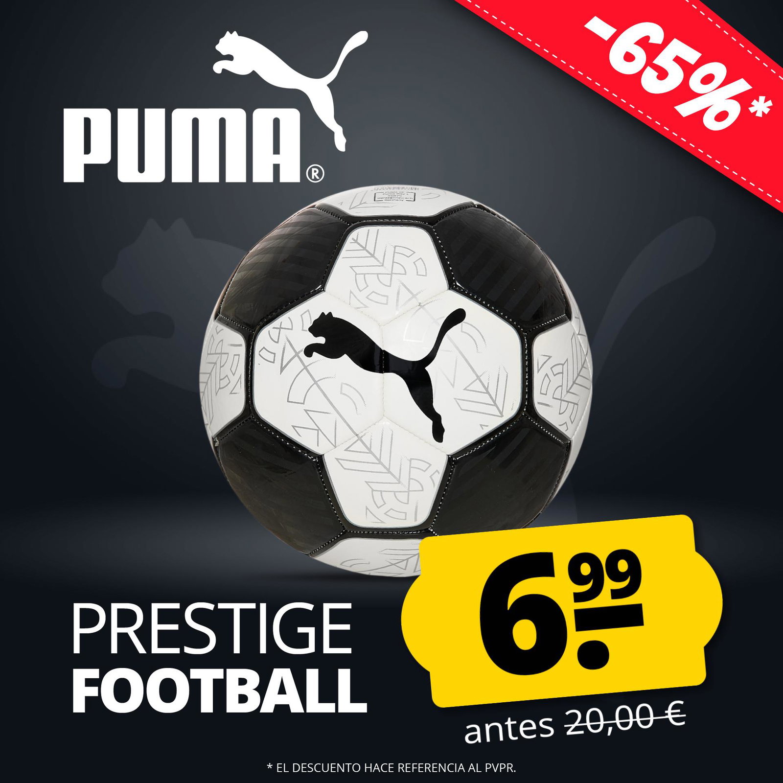 puma prestigio balon de futbol