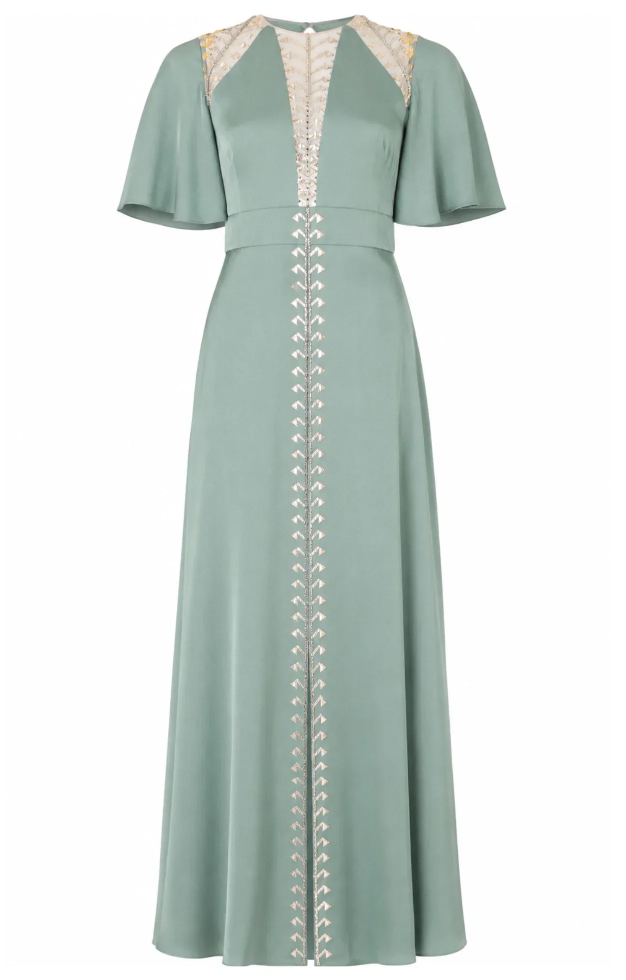 Image of Wildlife Gown - Jade Green