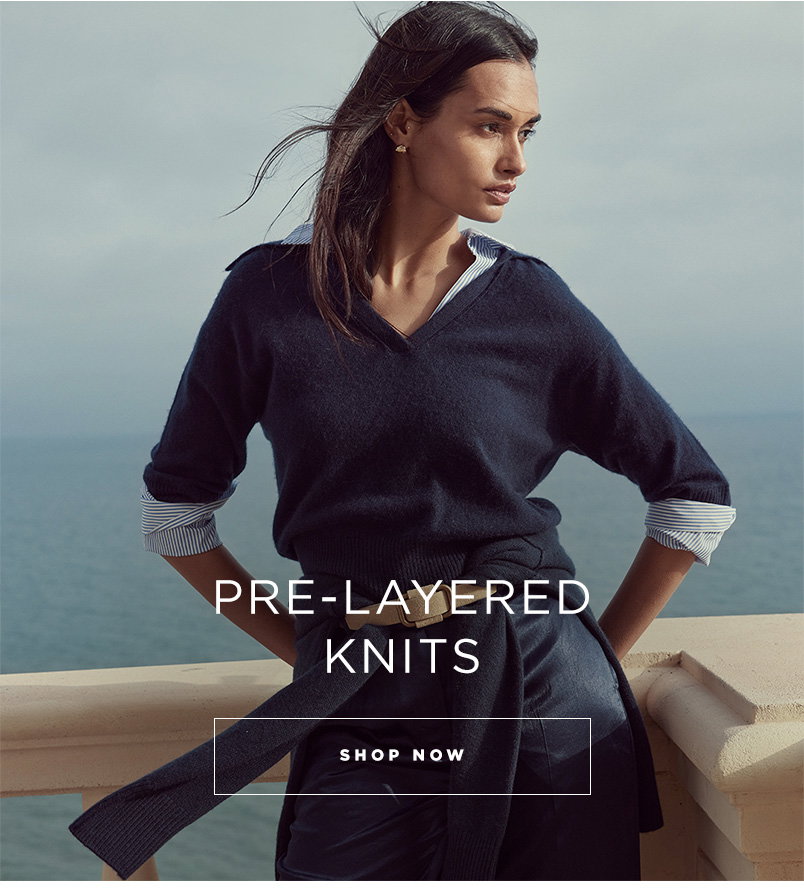 Shop Pre-Layered Knits
