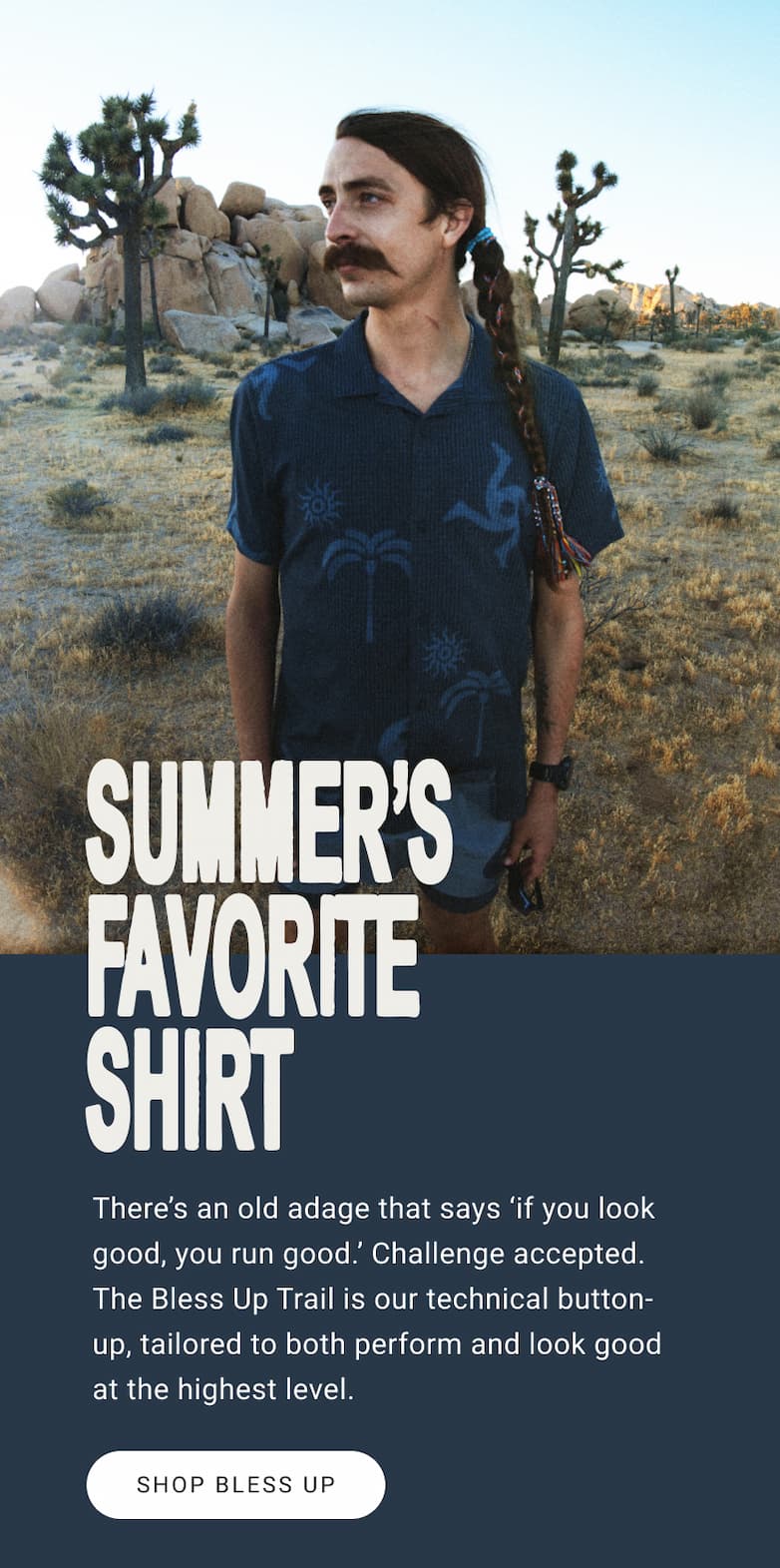 Summer's Favorite Shirt - Bless Up Trail - Ebony