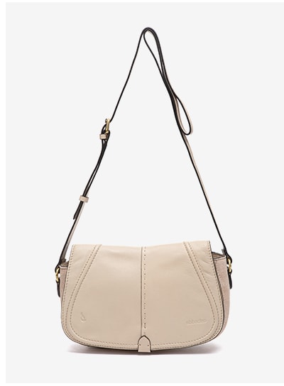 bandolera beige