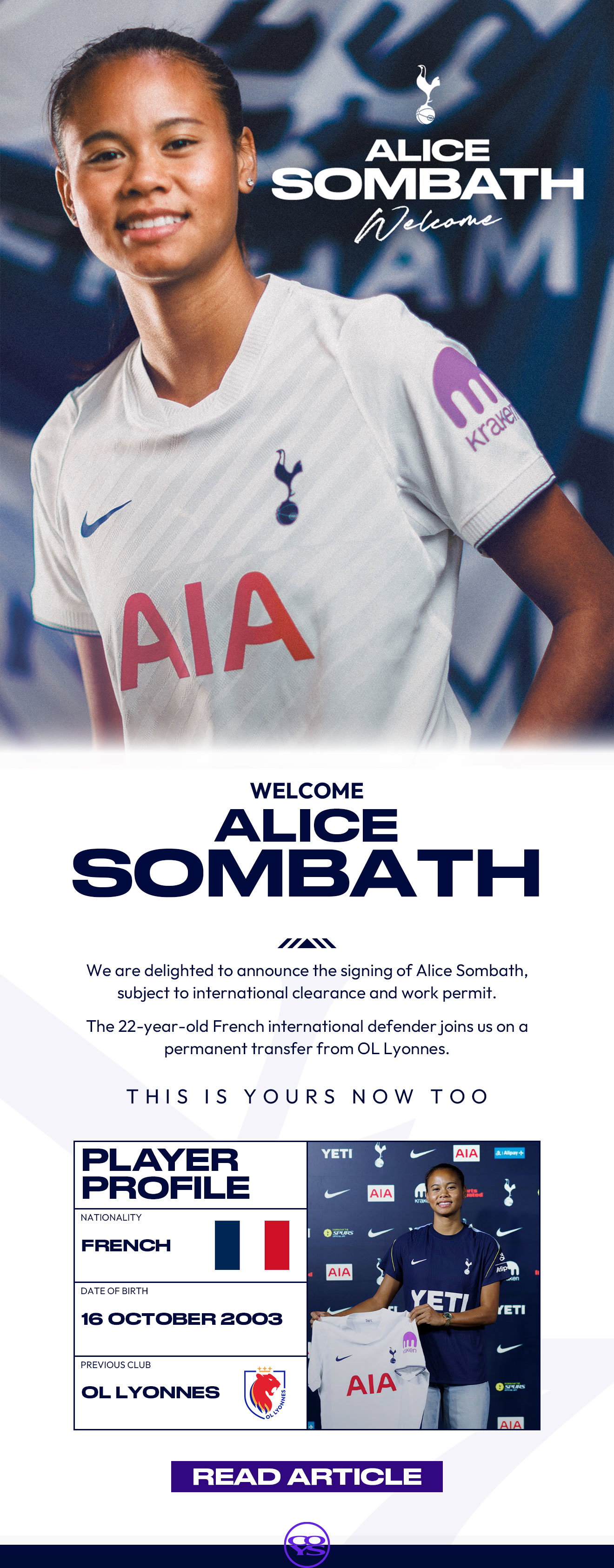 Welcome Alice Sombath