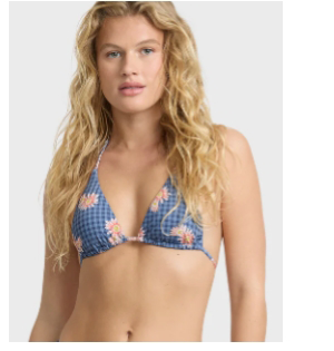 Western Sky Multi Triangle Bikini Top