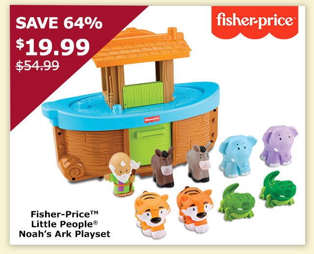 Fisher-Price Little People Noah's Ark Playset