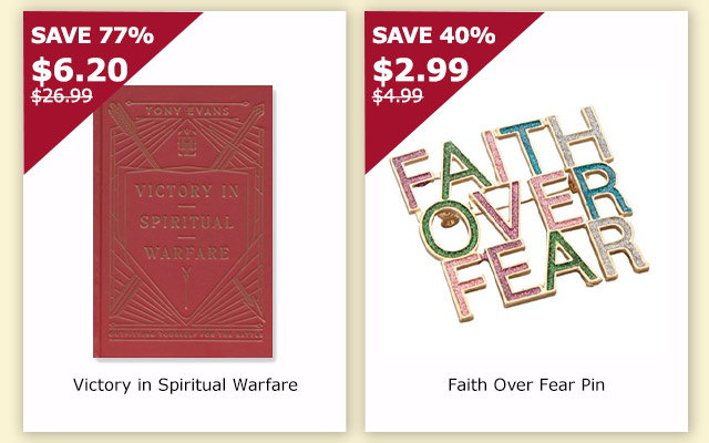 Victory in Spiritual Warfare | Faith Over Fear Pin