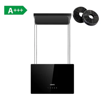 CIARRA 48cm Smart Island Cooker Hood, A+++ Energy Efficiency Class, 700m³/h Max Extraction, WiFi Smart Control CBCB4850-OW