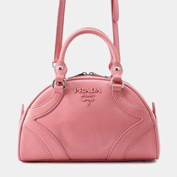 Logo 2-Way Bowling Bag Pink Le