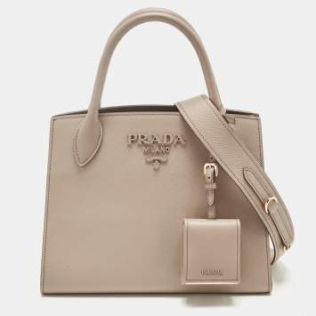 Dusty Pink Saffiano Cuir Leath
