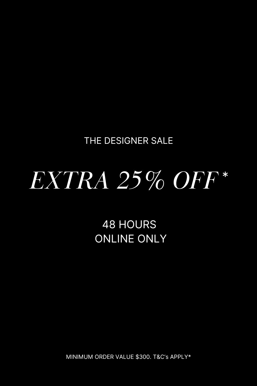 DESIGNER SALE