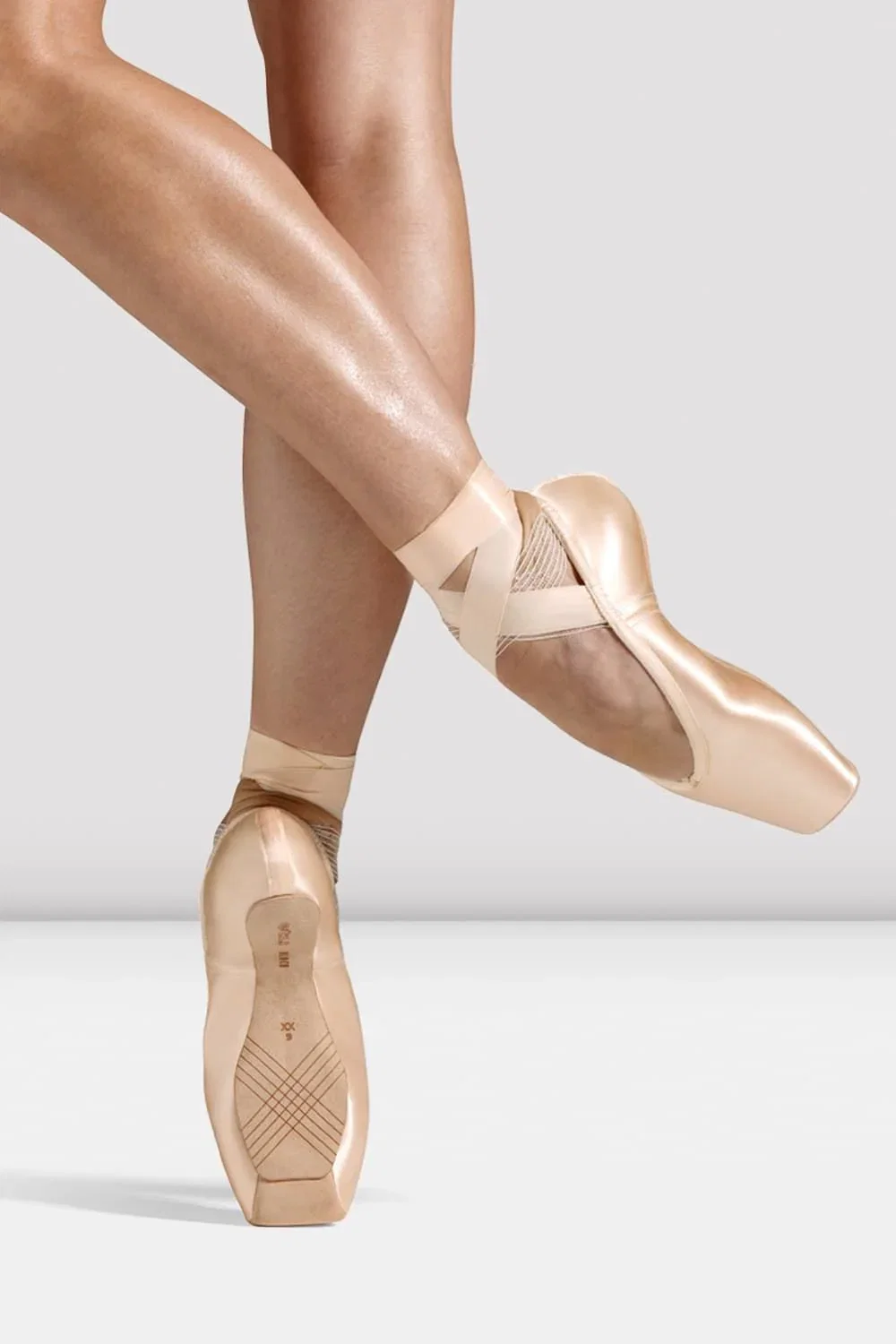 Image of Etu Suede Toe Pointe Shoes