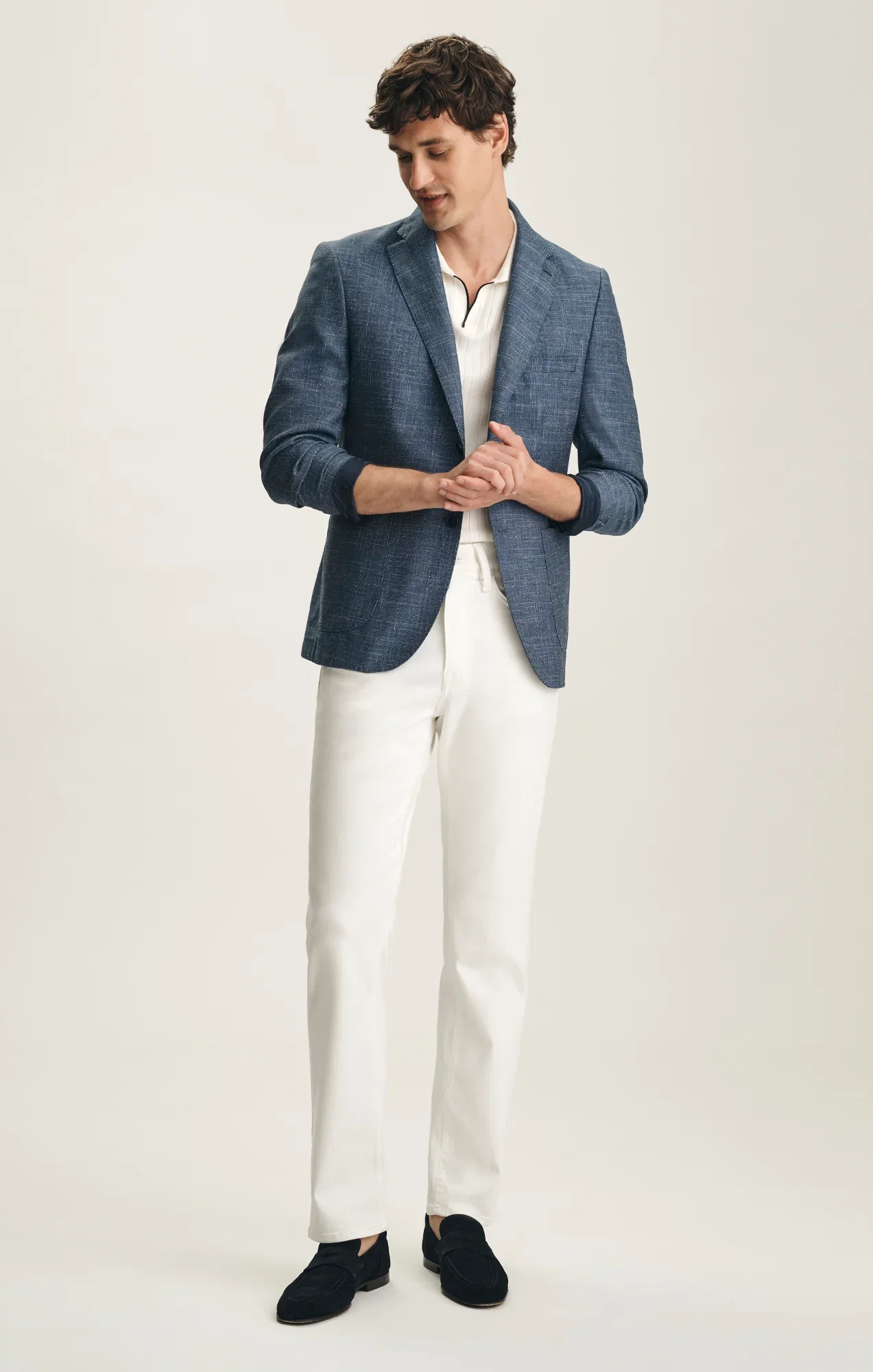 Image of Charisma Relaxed Straight Pants In White Urban