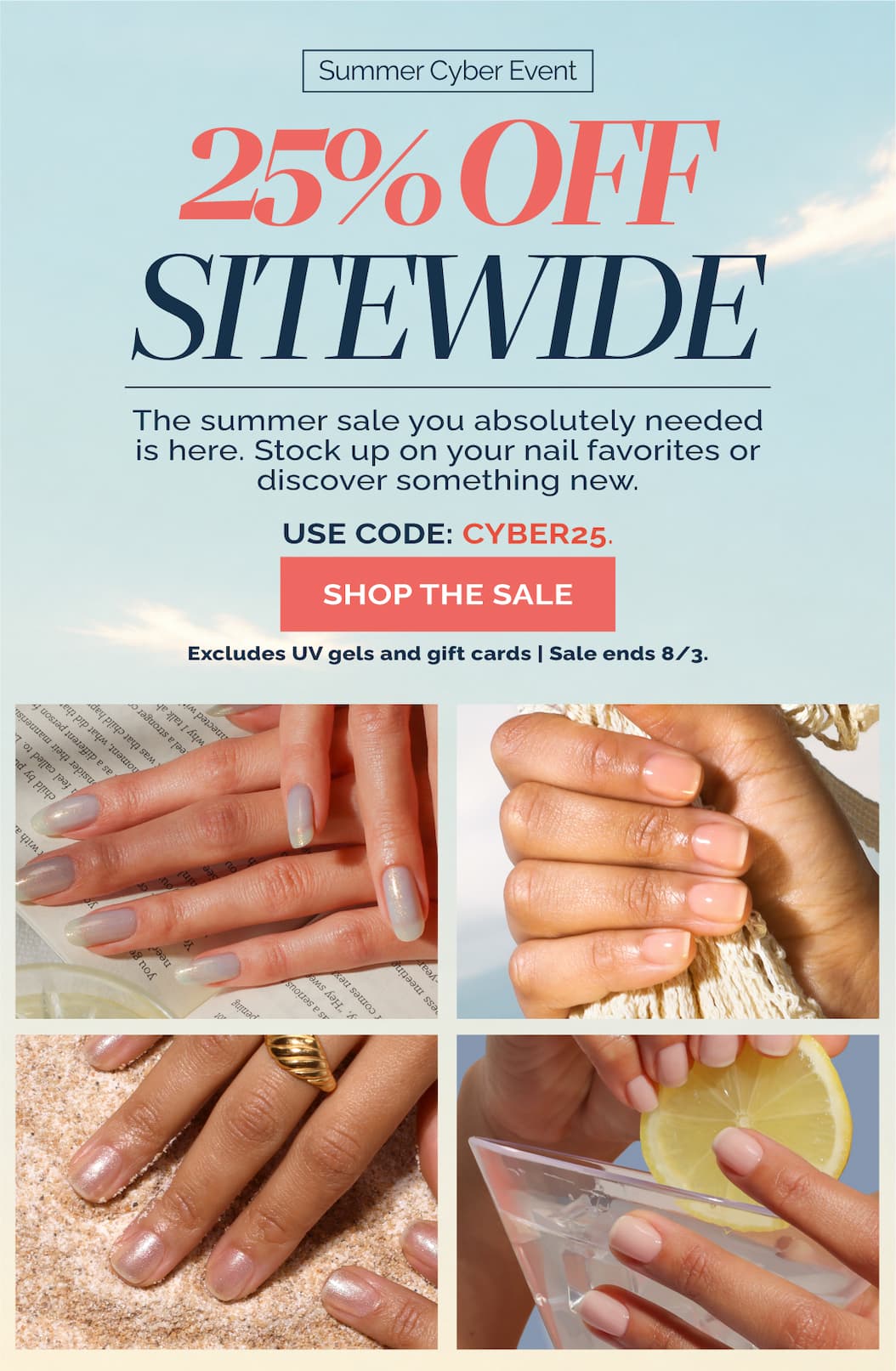 Get 25% Off Sitewide with code CYBER25