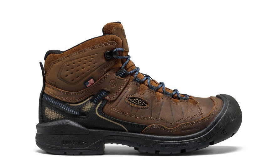 Men's Targhee IV LTR Waterproof Work Boot (Carbon Toe)