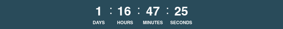 72 Hour Countdown Timer