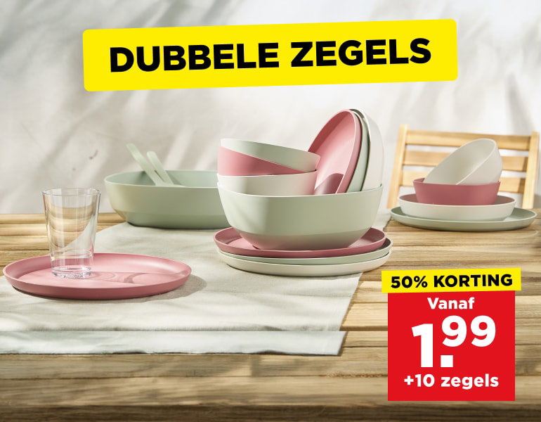 Spaar nu dubbel zo snel | Bekijk spaaractie