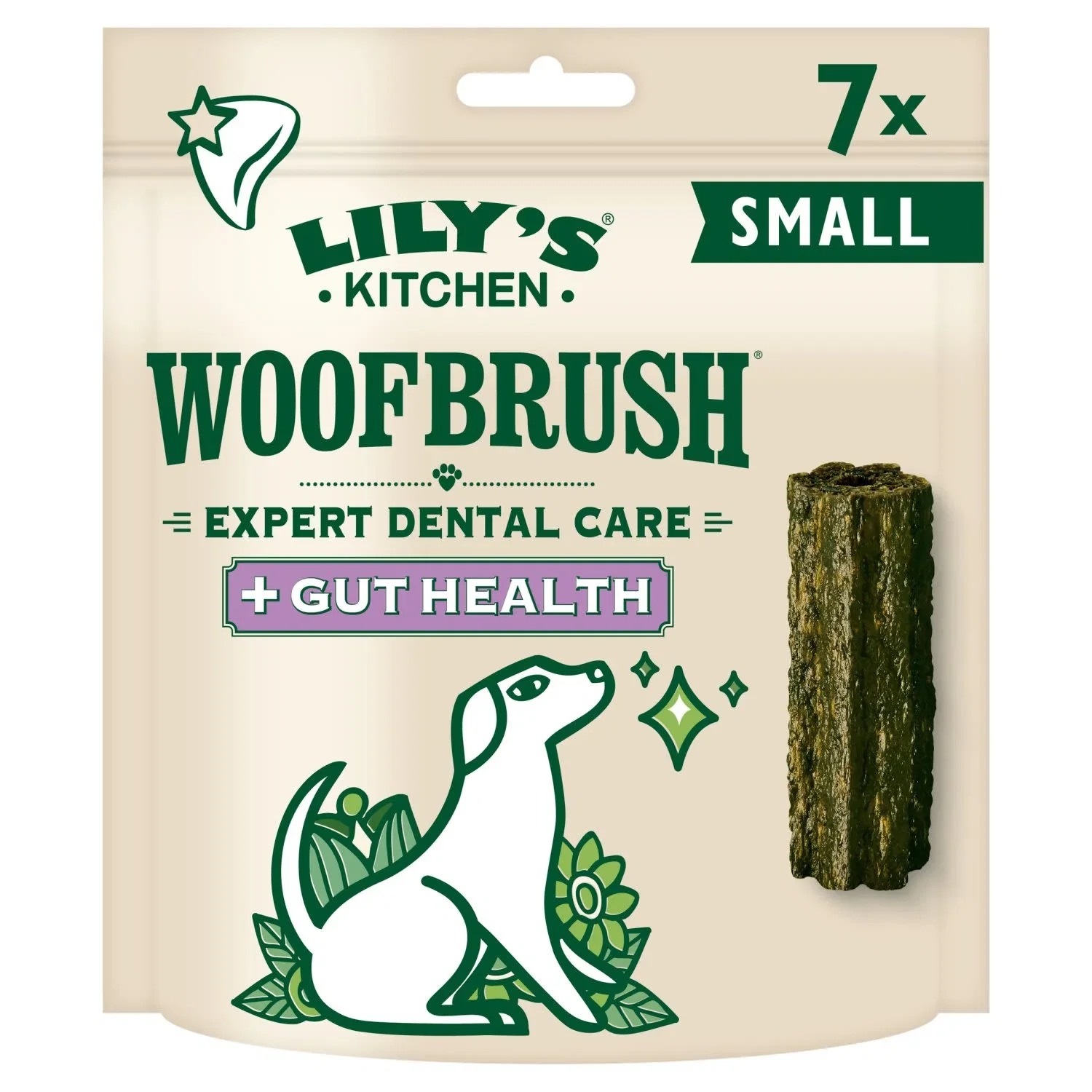 Image of Lily's Kitchen Woofbrush Dental Chew Dog Treats