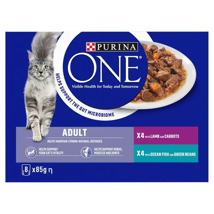 Image of Purina ONE Adult Mini Fillets Wet Cat Food