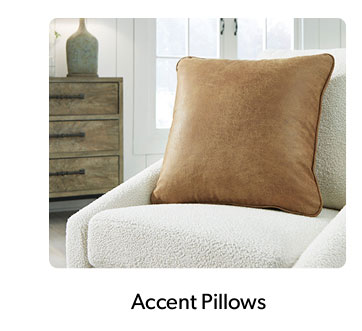 Click to shop Accent Pillows 