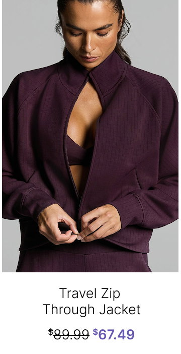 Travel Zip Through Jacket